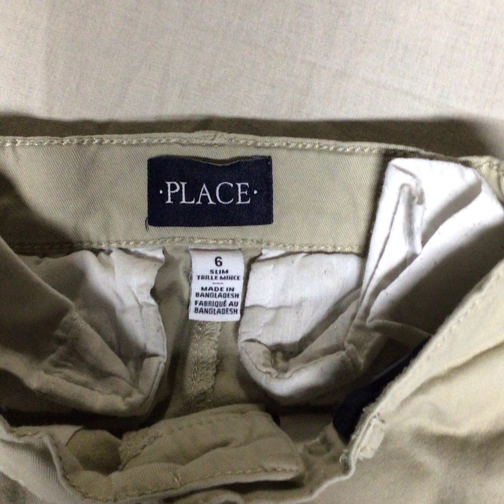 Place Kids' Tan Jeans. Please read - Picture 2 of 10